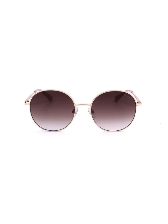 Zdjęcie produktu Ted Baker Damskie okulary przeciwsłoneczne w kolorze złoto-brązowo-jasnoróżowym rozmiar: 54
