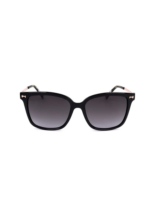 Zdjęcie produktu Ted Baker Damskie okulary przeciwsłoneczne w kolorze złoto-czarno-fioletowym rozmiar: 55