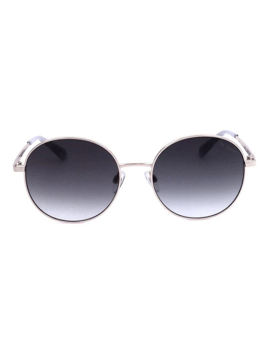 Zdjęcie produktu Ted Baker Damskie okulary przeciwsłoneczne w kolorze złoto-szarym rozmiar: 54