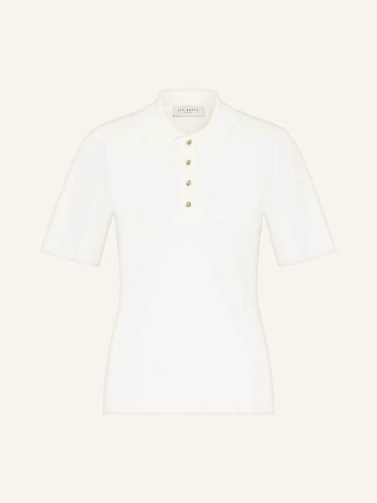 Zdjęcie produktu Ted Baker Dzianinowa Koszulka Polo Elbeth weiss ECRU