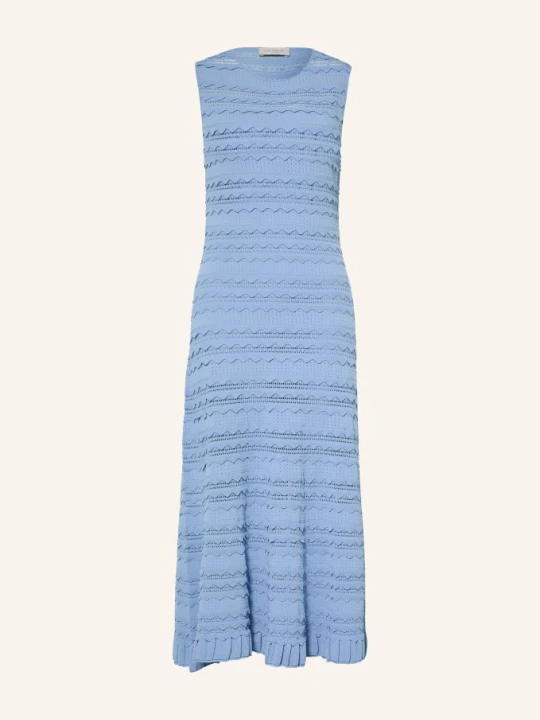Zdjęcie produktu Ted Baker Dzianinowa Sukienka Cahrlie Z Falbankami blau JASNONIEBIESKI