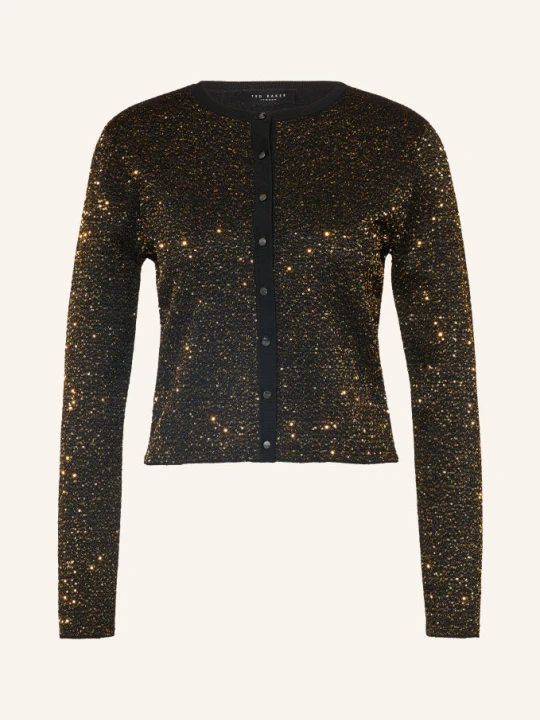 Zdjęcie produktu Ted Baker Kardigan Nyrie Z Cekinami schwarz
