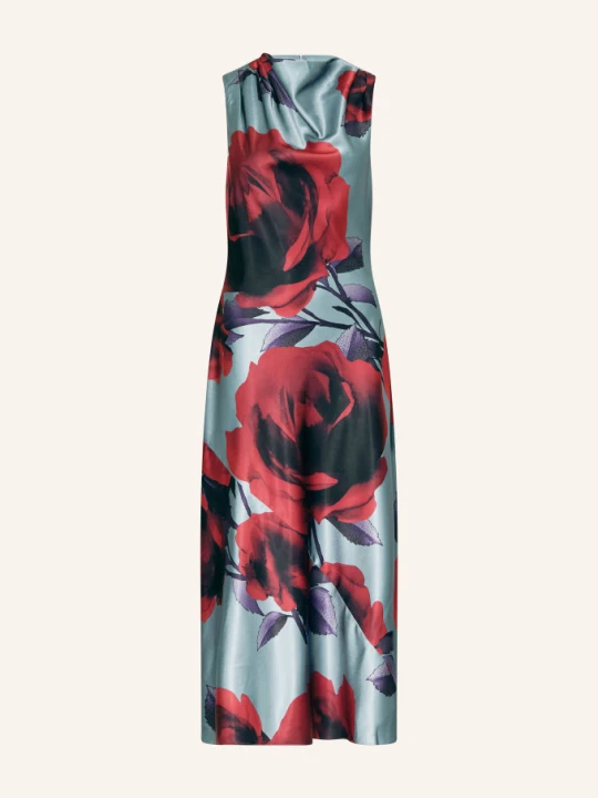 Zdjęcie produktu Ted Baker Satyna Sukienka Harrlia blau beżowy