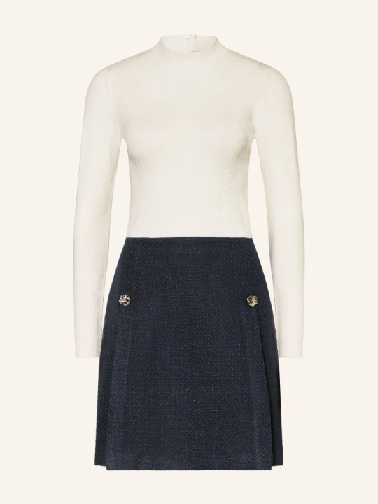 Zdjęcie produktu Ted Baker Sukienka Z Mieszanki Materiałów Z Błyszczącą Nicią blau