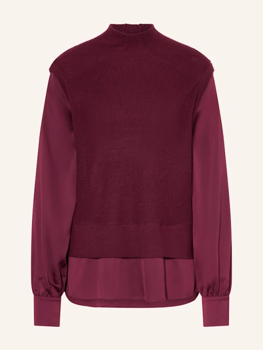 Zdjęcie produktu Ted Baker Sweter Caycey Z Mieszanki Materiałów rot CIEMNOCZERWONY
