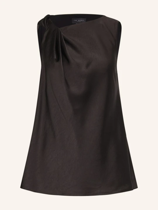 Zdjęcie produktu Ted Baker Top Miona Z Satyny schwarz CZARNY