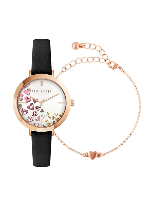 Zdjęcie produktu Ted Baker zegarek i bransoletka czarny