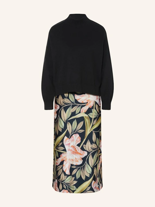 Zdjęcie produktu Ted Baker Zestaw Bergnia: Sweter I Sukienka Satynowa schwarz czarny