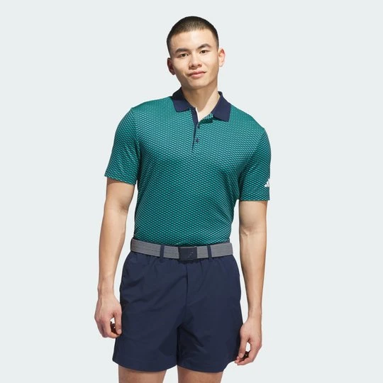 Zdjęcie produktu Teksturowana koszulka polo Beyond The Course Adidas Pure Teal