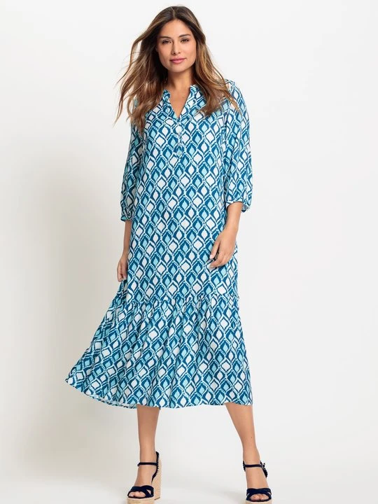 Zdjęcie produktu TENCEL™ Wiskozowa sukienka we wzory - Miami Vibes Olsen