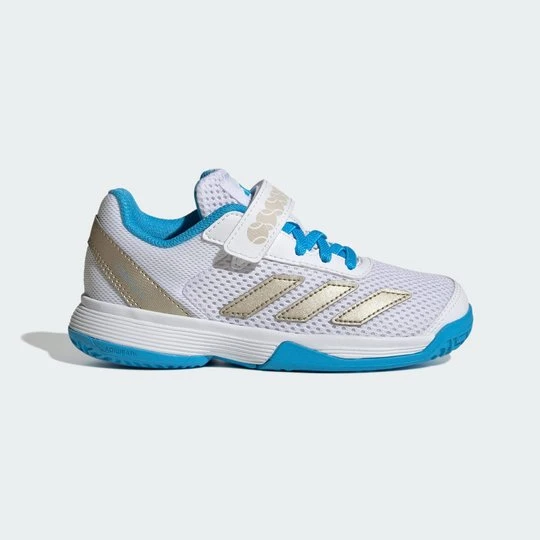 Zdjęcie produktu Tenisowe buty z paskami na rzepy dla dzieci Courtflash Adidas biały