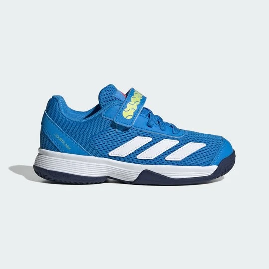 Zdjęcie produktu Tenisowe buty z paskami na rzepy dla dzieci Courtflash Adidas niebieski