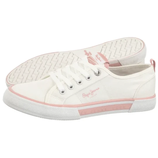 Zdjęcie produktu Tenisówki Brady Club G Off White PGS300010 803 (PE128-a) Pepe Jeans