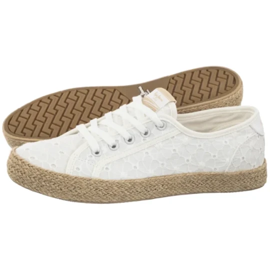 Zdjęcie produktu Tenisówki Brady Lavent G Off White PGS300011 803 (PE112-a) Pepe Jeans