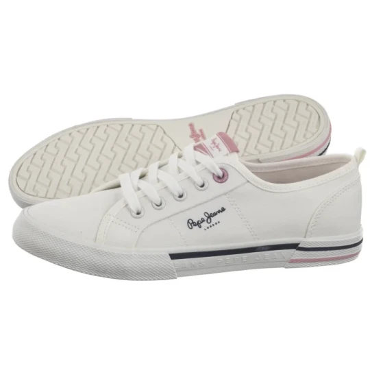 Zdjęcie produktu Tenisówki Brady Top G Off White PGS30620 803 (PE28-b) Pepe Jeans