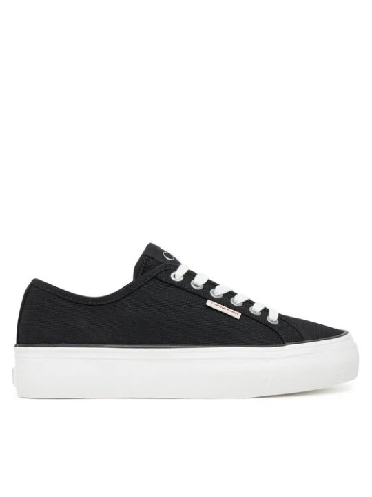 Zdjęcie produktu Tenisówki Calvin Klein Jeans Vulc Flatform Ctn Logo Tag YW0YW01838 Czarny