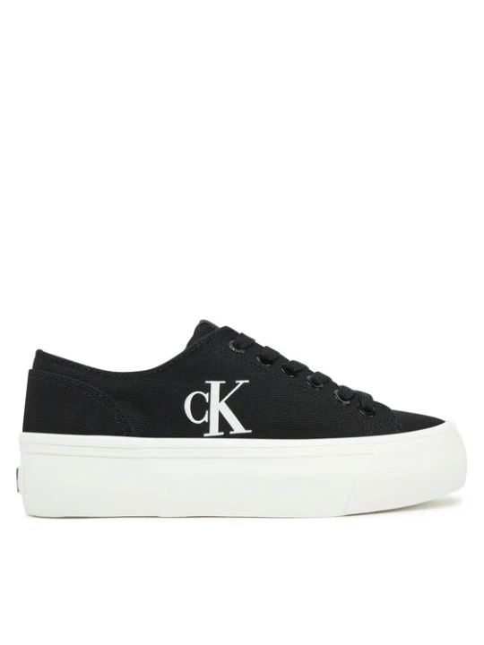 Zdjęcie produktu Tenisówki Calvin Klein Jeans Vulc Flatform Low Cv Mg YW0YW01763 Czarny