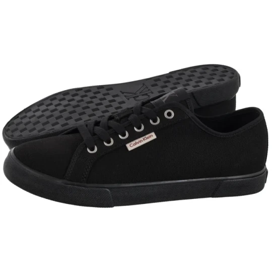 Zdjęcie produktu Tenisówki Ess Vulc Low Mg Cv Triple Black YM0YM01301 0GJ (CK680-b) Calvin Klein