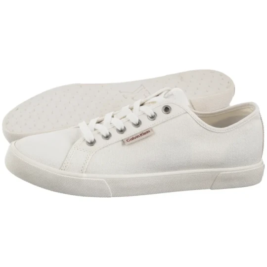 Zdjęcie produktu Tenisówki Ess Vulc Low Mg Cv Triple Bright White YM0YM01301 0K4 (CK680-a) Calvin Klein