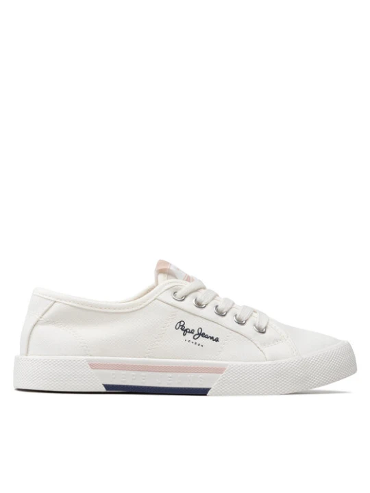 Zdjęcie produktu Tenisówki Pepe Jeans Brady Girl Basic PGS30543 Biały