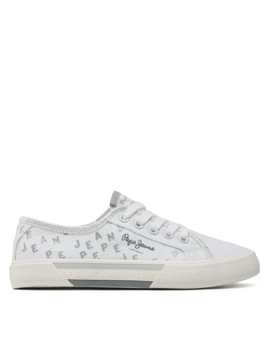 Zdjęcie produktu Tenisówki Pepe Jeans Brady Shine G PGS30562 Biały