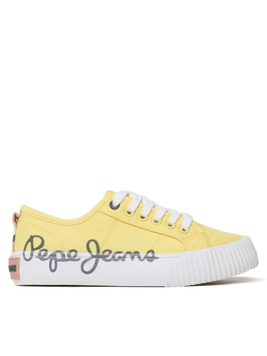 Zdjęcie produktu Tenisówki Pepe Jeans Ottis Log G PGS30577 Żółty