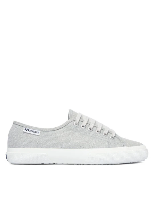 Zdjęcie produktu Tenisówki Superga 3750 Jersey Lame Leggera Low Top S4135ZW Srebrny