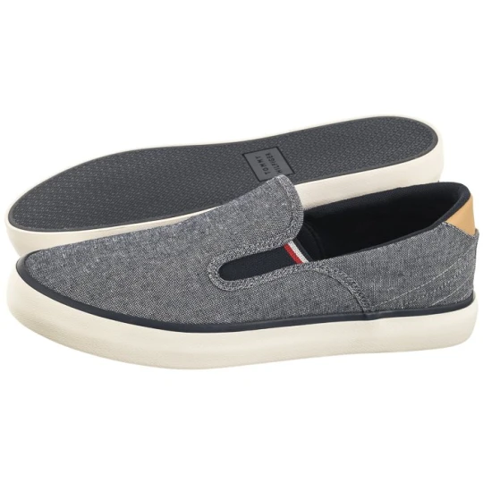 Zdjęcie produktu Tenisówki TH Hi Vulc Low Slipon Chambray Desert Sky FM0FM04947 DW5 (TH1030-a) Tommy Hilfiger