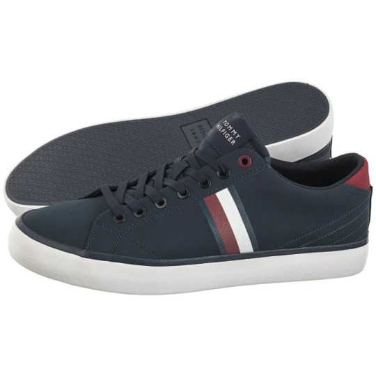 Zdjęcie produktu Tenisówki TH HI Vulc Low Stripes Mesh Desert Sky FM0FM04946 DW5 (TH1012-b) Tommy Hilfiger
