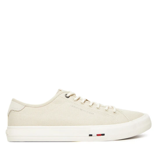 Zdjęcie produktu Tenisówki Tommy Hilfiger Hi Vulc Street Canvas FM0FM05515 Beżowy