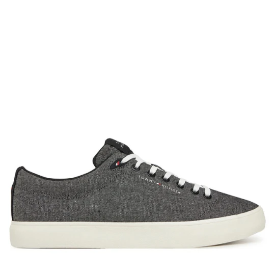 Zdjęcie produktu Tenisówki Tommy Hilfiger Th Hi Vulc Low Core Chambray FM0FM05389 Szary