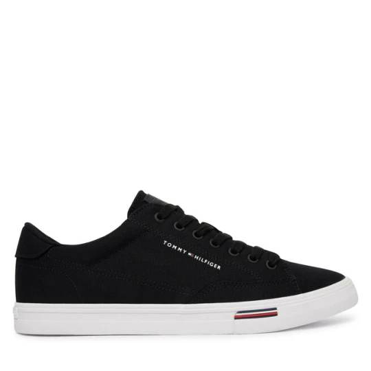 Zdjęcie produktu Tenisówki Tommy Hilfiger Vulc Core Rwb Long Lace Cvs FM0FM05813 Czarny