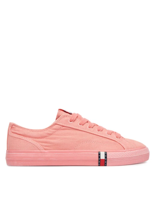 Zdjęcie produktu Tenisówki Tommy Jeans Archive Vulc Y2K Washed Canvas EN0EN02957 Różowy
