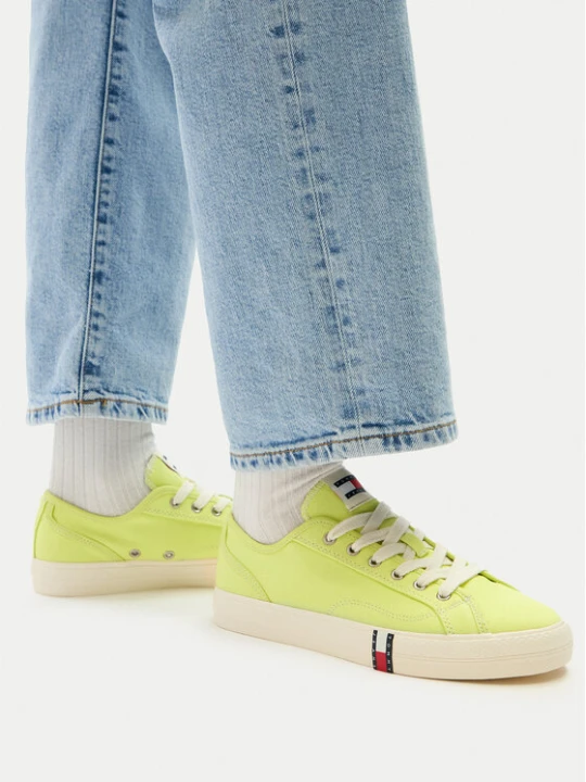 Zdjęcie produktu Tenisówki Tommy Jeans Archive Y2K EN0EN02956 Zielony
