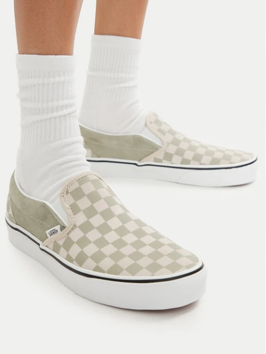 Zdjęcie produktu Tenisówki Vans Classic Slip-On VN000D6YFSG1 Zielony