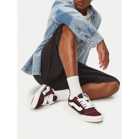 Zdjęcie produktu Tenisówki Vans Knu Skool VN000D2202Y1 Bordowy