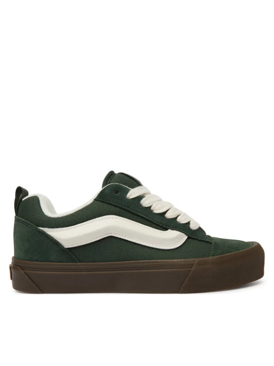 Zdjęcie produktu Tenisówki Vans Knu Skool VN000D2TTD81 Zielony ciemny