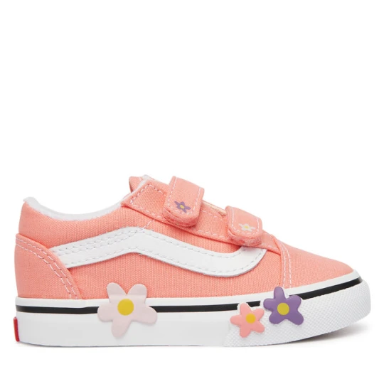 Zdjęcie produktu Tenisówki Vans Old Skool V Flower VN000Z5XGSB1 Koralowy