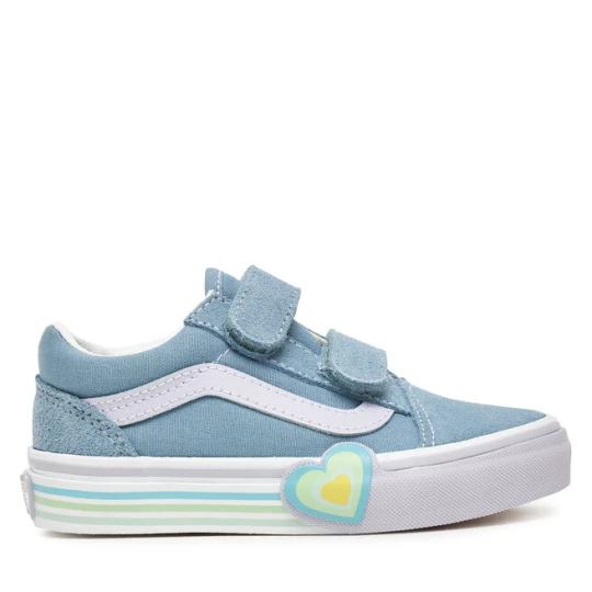 Zdjęcie produktu Tenisówki Vans Old Skool V Heart VN000D4DCFL1 Niebieski