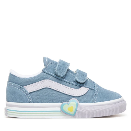 Zdjęcie produktu Tenisówki Vans Old Skool V Heart VN000D4SCFL1 Niebieski