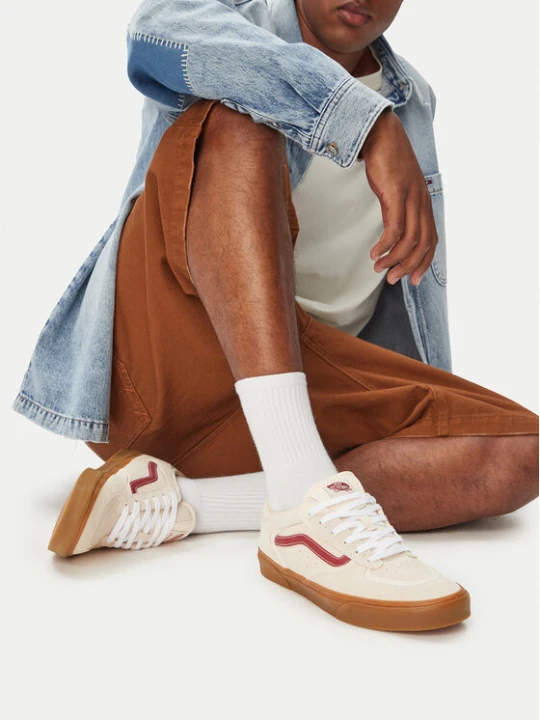 Zdjęcie produktu Tenisówki Vans Rowley Classic VN000SF4I661 Kremowy