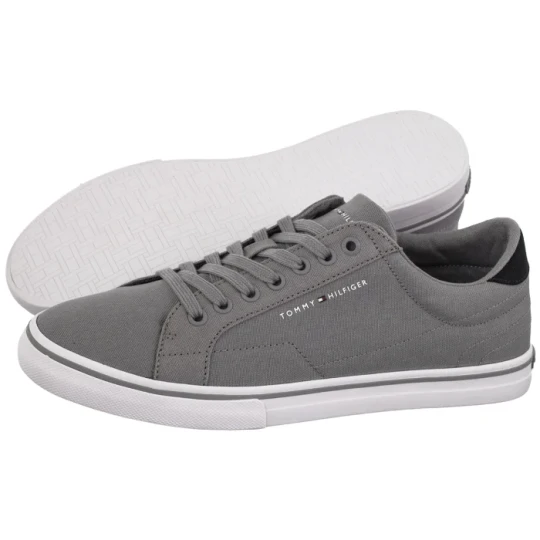 Zdjęcie produktu Tenisówki Vulc Core Long Lace Universal Grey FM0FM05688 PRY (TH1445-a) Tommy Hilfiger