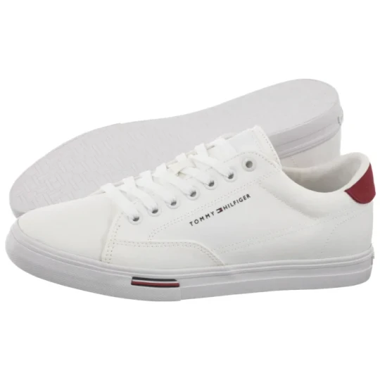 Zdjęcie produktu Tenisówki Vulc Core Rwb Long Lace Cvs White FM0FM05813 YBS (TH1496-a) Tommy Hilfiger