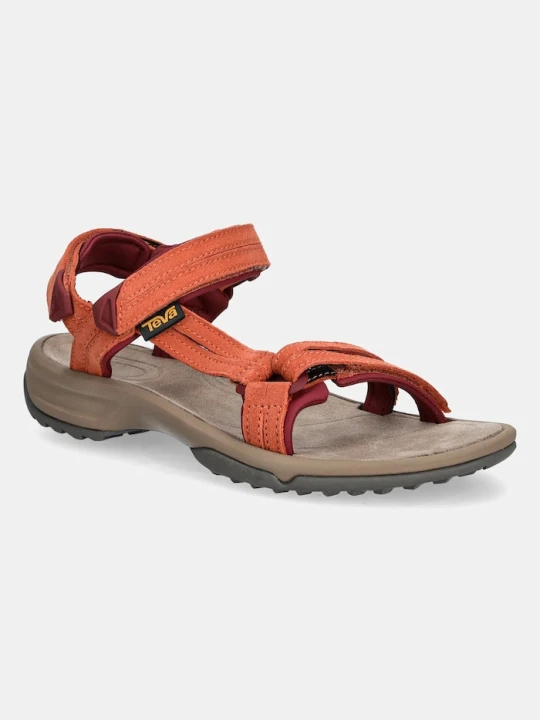 Zdjęcie produktu Teva sandały Terra Fi Lite Suede pomarańczowy