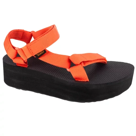 Zdjęcie produktu Teva W Flatform Universal Sandals 1008844-TGLY, Damskie, Czerwone, sandały, tkanina, rozmiar: 38