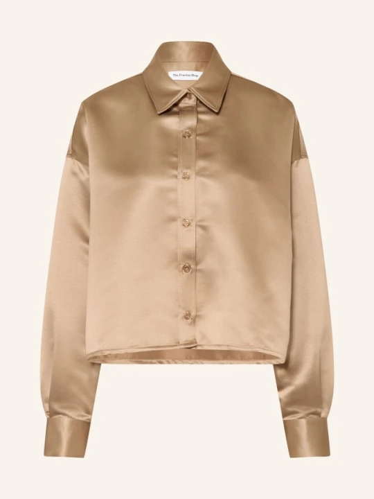 Zdjęcie produktu The Frankie Shop Bluzka Arlen Z Satyny beige