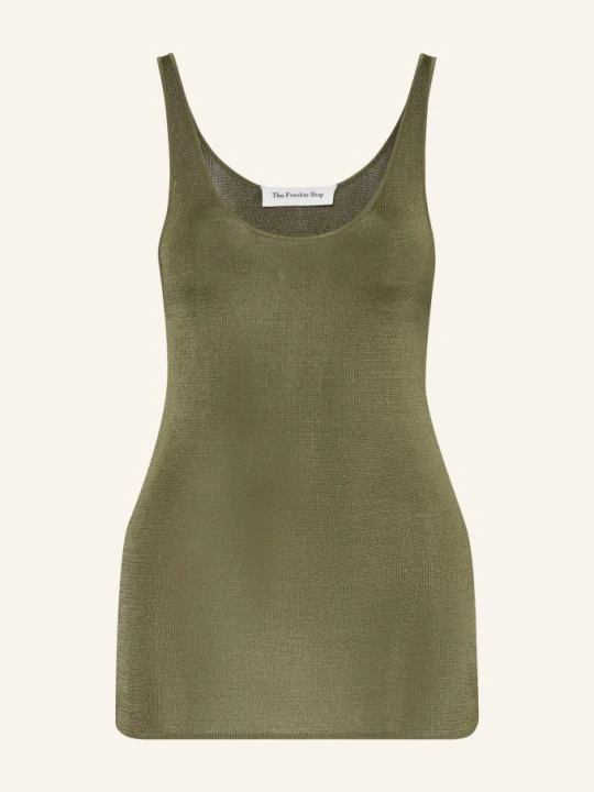 Zdjęcie produktu The Frankie Shop Bluzka Z Dzianiny Rivo gruen KHAKI