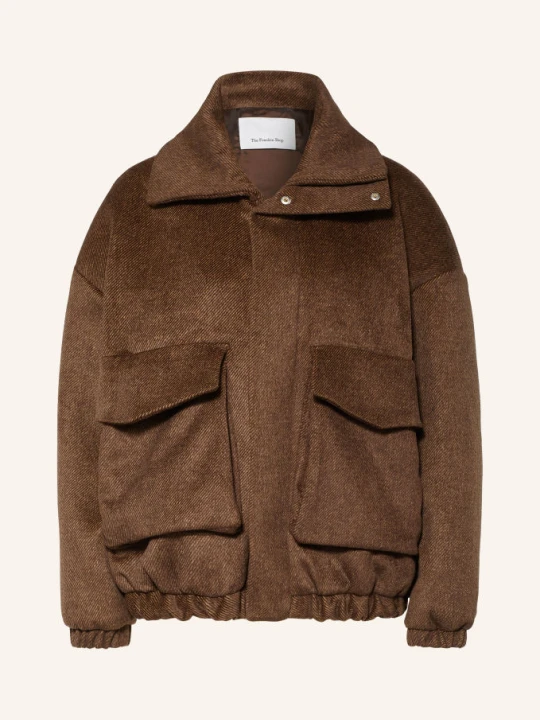 Zdjęcie produktu The Frankie Shop Kurtka Oversize Elle braun BRĄZOWY
