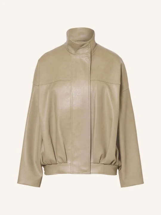 Zdjęcie produktu The Frankie Shop Kurtka Veren W Stylu Skórzanym gruen OLIWKOWY