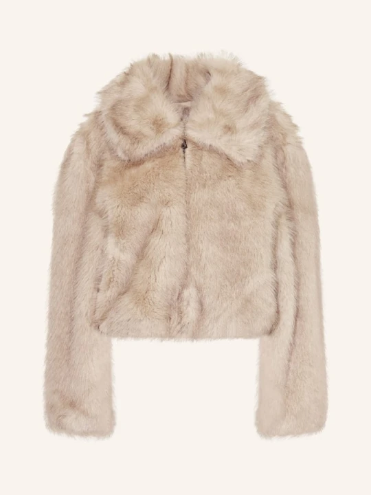 Zdjęcie produktu The Frankie Shop Kurtka Ze Sztucznego Futra Hope weiss KREMOWY